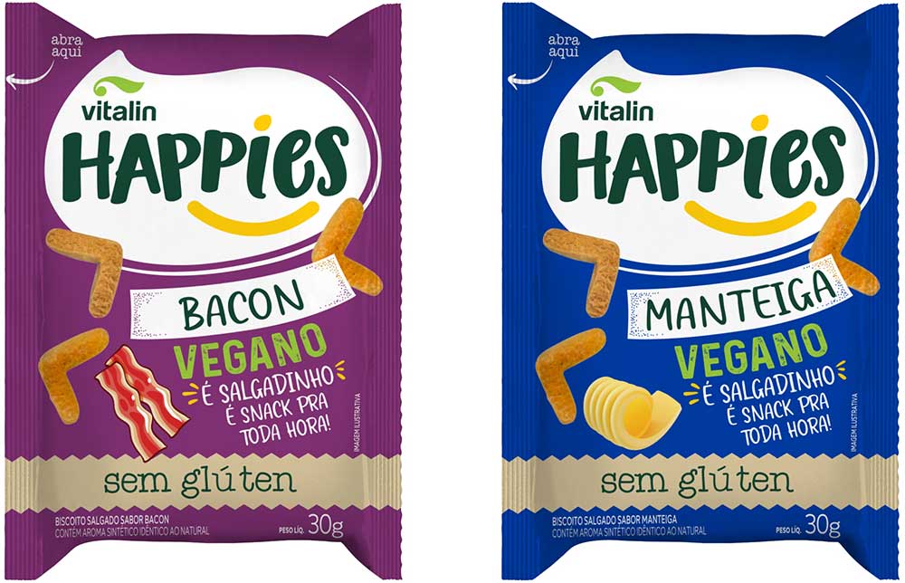 Vitalin anuncia nova linha de snacks sem glúten Happies | Lifebrunch