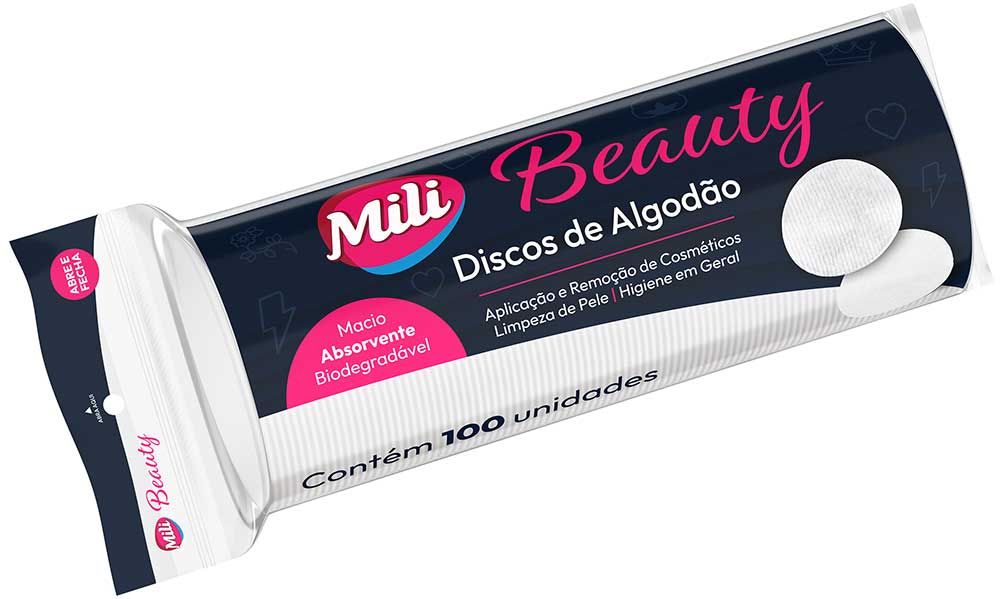 Mili lança discos de algodão e toalhas íntimas Mili Beauty | Lifebrunch